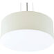 Anton 1 Light 15 inch Satin Nickel Pendant Ceiling Light