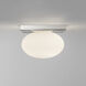 Castiro 1 Light 8.86 inch Polished Chrome Bathroom Ceiling Light