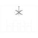 ED Ellen DeGeneres Jax 10 Light 27.25 inch Polished Nickel Chandelier Ceiling Light