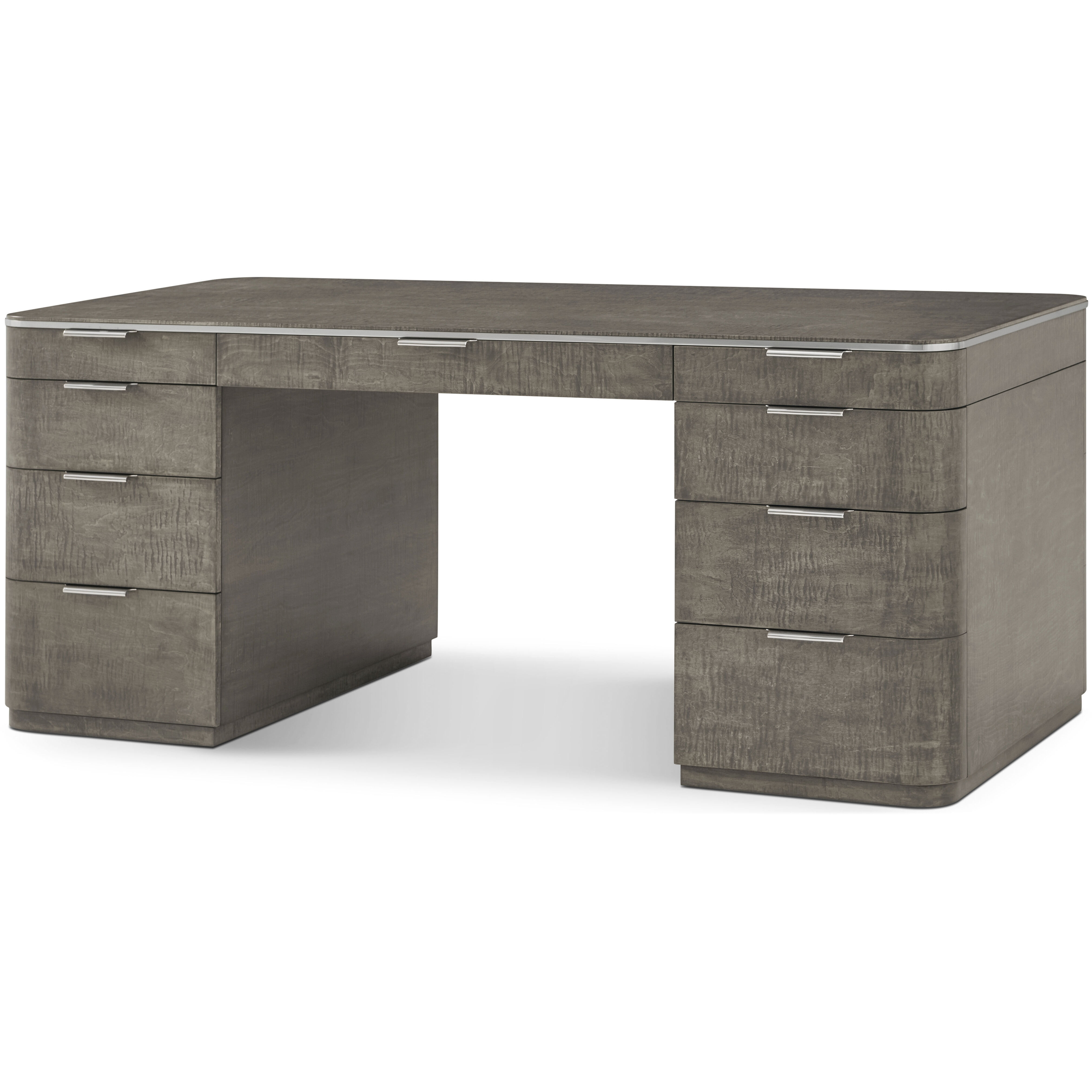 Hudson 72 X 34 inch Pebble Grey Writing Desk, Wooden