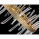 Revel LED 28 inch Burnished Gold Chandelier Ceiling Light