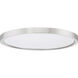 Outskirts LED 15 inch Brushed Nickel Flush Mount Ceiling Light