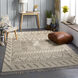 Bedouin 108 X 72 inch Taupe Rug in 6 X 9, Rectangle