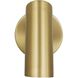 Drew & Jonathan Frasar 1 Light 4.75 inch Satin Brass Sconce Wall Light, Small