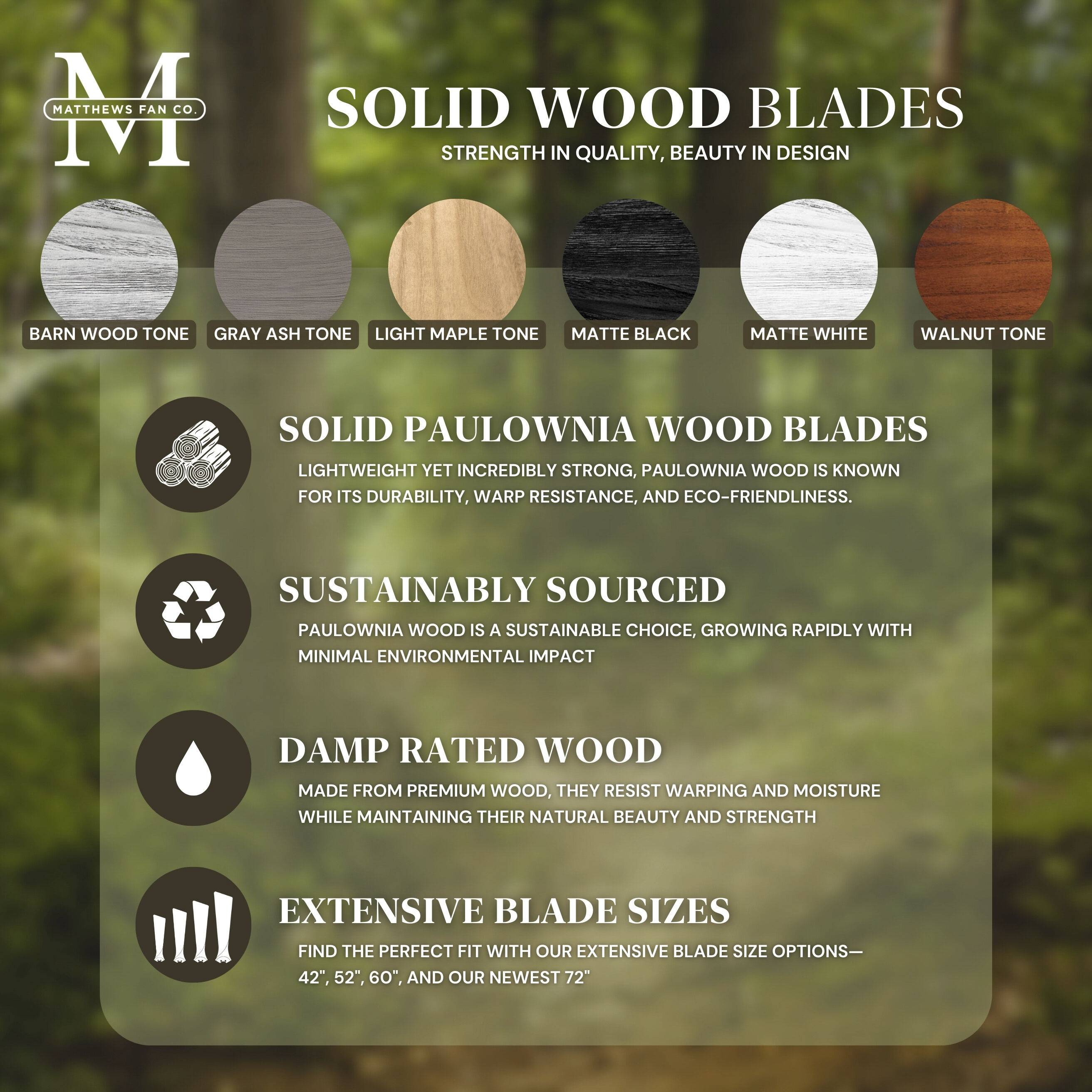 Atlas Irene-3H 52 inch Walnut Tone Flush Mount Paddle Fan, Flush Mounted