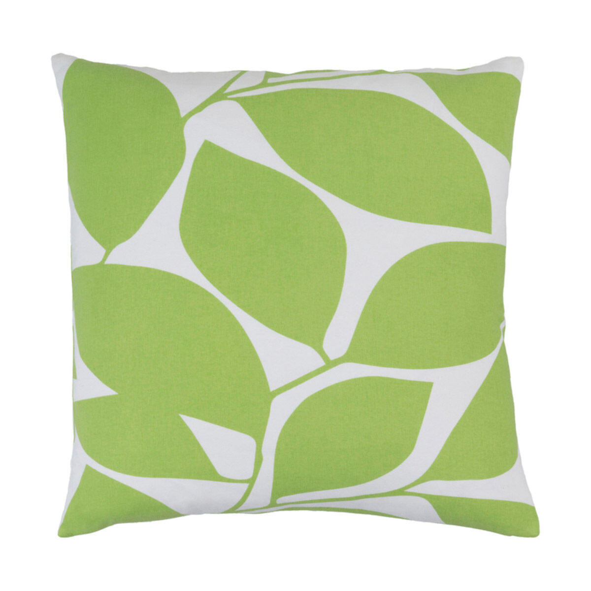 Somerset 20 X 20 inch Lime and Ivory Pillow Cover