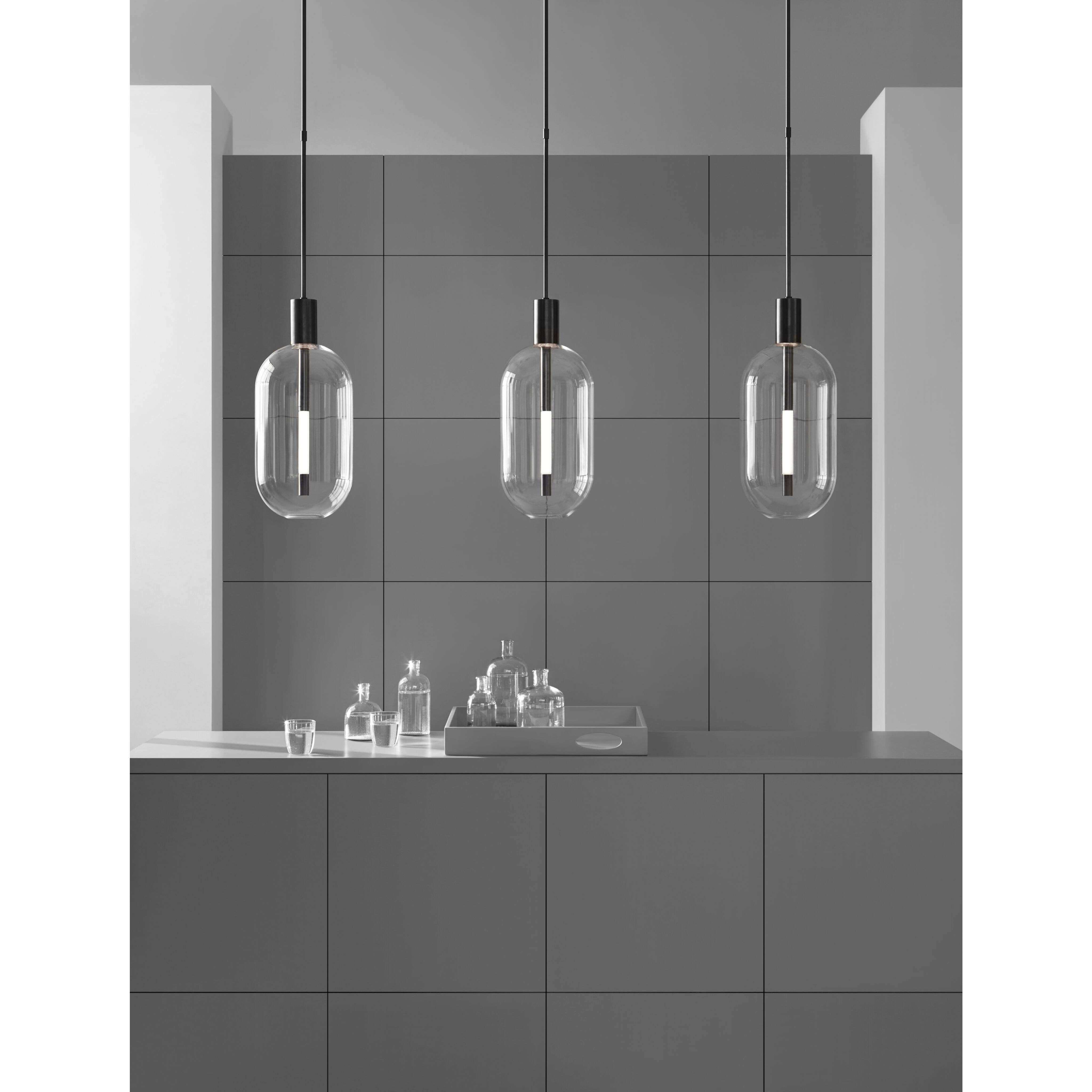 Kelly Wearstler Nye LED 11 inch Bronze Pendant Ceiling Light