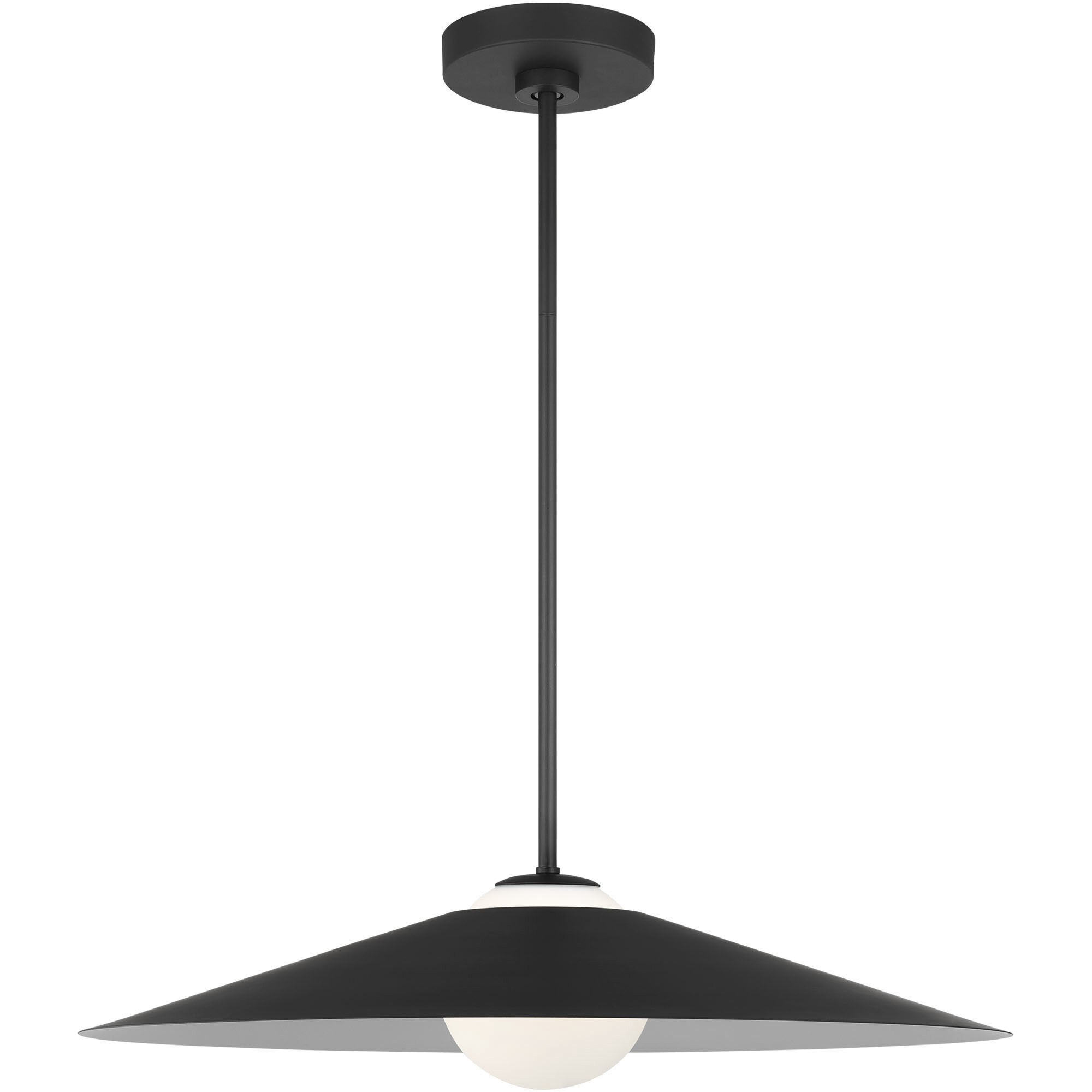 Drew & Jonathan Astra 1 Light 24 inch Midnight Black Pendant Ceiling Light, Medium