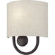 Stratton 1 Light 9 inch English Bronze ADA Wall Sconce Wall Light