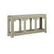 Yangon 72 inch Green and Silver Console Table