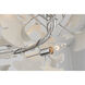 Canada 10 Light 31.5 inch Chrome Chandelier Ceiling Light
