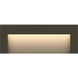 Taper 12v 2.50 watt Bronze Landscape Deck Sconce, Horizontal