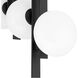 Julep LED 22.25 inch Matte Black Chandelier Ceiling Light