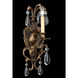 Metropolitan Collection Wall Sconce Wall Light in Oxidated Brass