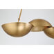 Ivy Lane Island Light Ceiling Light in Legacy Brass
