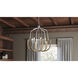 Challis 6 Light 28 inch Antique Nickel Chandelier Ceiling Light