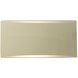 Ambiance 1 Light 10 inch Vanilla Gloss Wall Sconce Wall Light