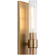 Sheridan 2 Light 4.5 inch Aged Brass Wall Mount Wall Light