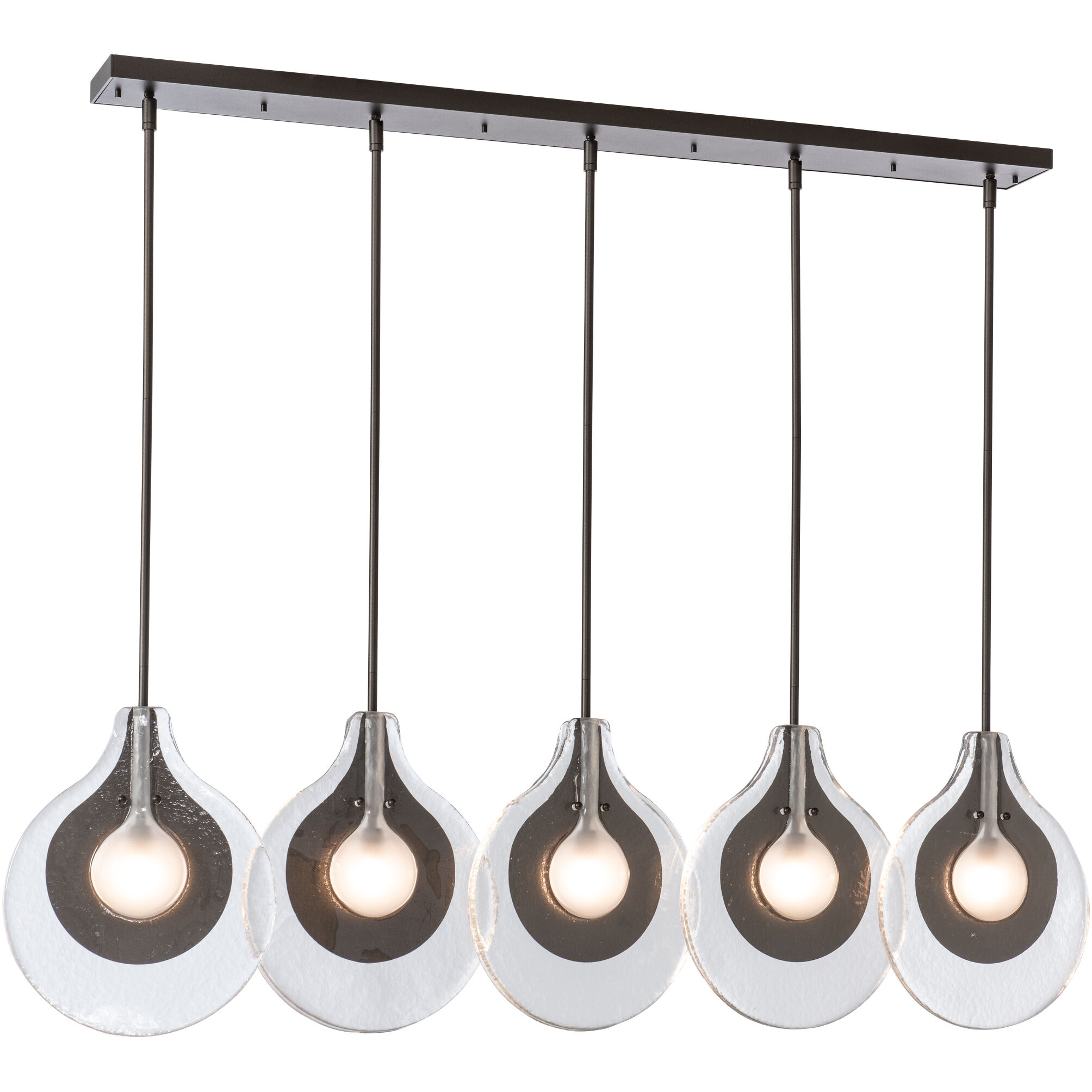 Art & Alchemy Veneto 5 Light 53.4 inch Oil Rubbed Bronze Linear Pendant Ceiling Light
