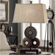 Gears 29 inch 100 watt Antique Metal Table Lamp Portable Light 