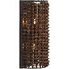 Beaudelle 2 Light 8.25 inch Dark Bronze Wall Sconce Wall Light