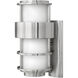 Saturn Outdoor Wall Mount Lantern in Stainless Steel, Medium