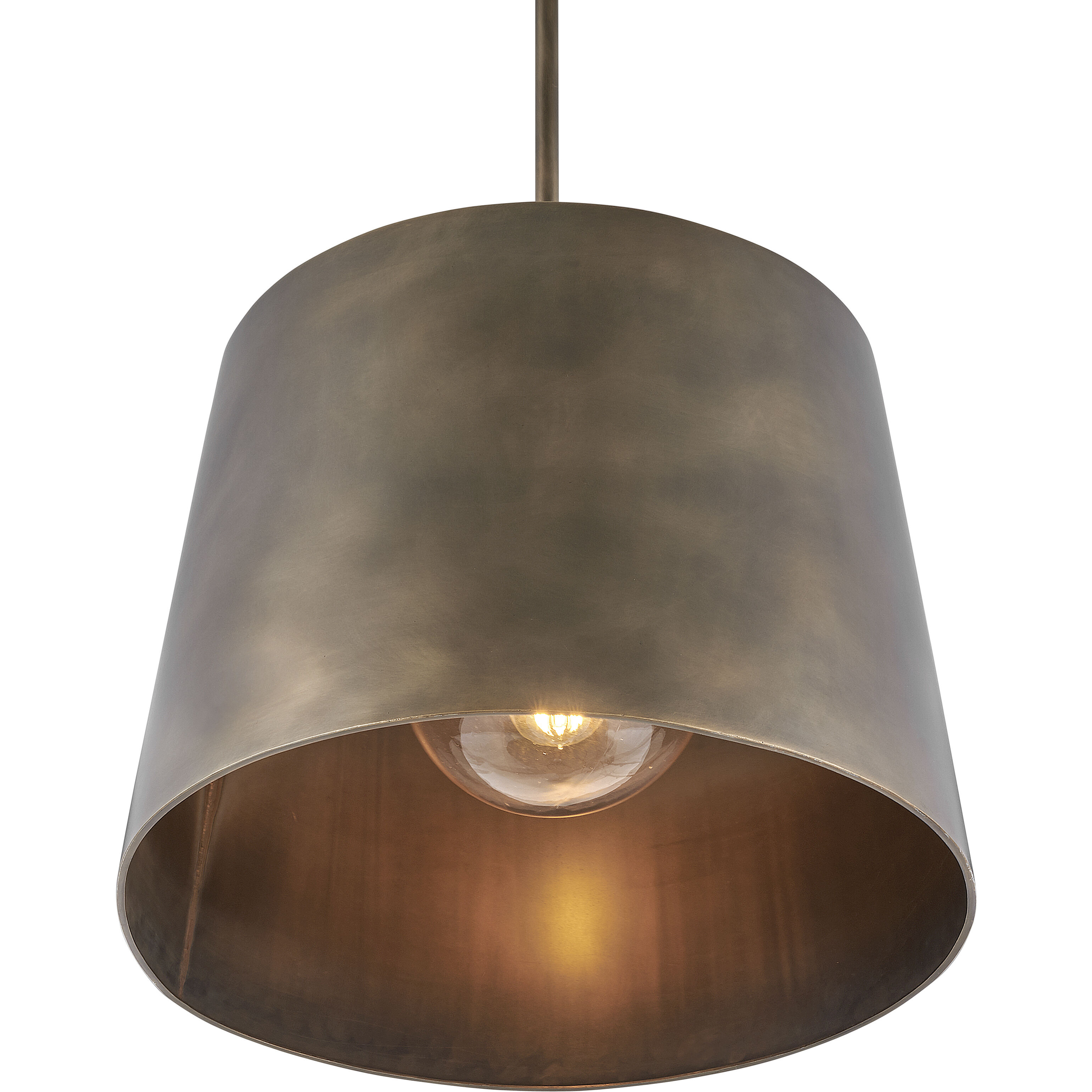 Open Air Alder 1 Light 20 inch Burnished Bronze Outdoor Pendant