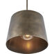 Open Air Alder 1 Light 20 inch Burnished Bronze Outdoor Pendant