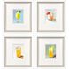 Refreshers Multi and Green and Yellow and Pink Framed Art, Propac