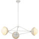 Alora Mood Perth 3 Light 39.88 inch White Chandelier Ceiling Light