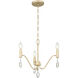 Aureline 3 Light 17.25 inch Aged Silver Chandelier Ceiling Light