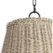 Augustine 1 Light 13.5 inch White Outdoor Pendant, Small
