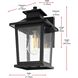 Redner 1 Light 11.5 inch Black Outdoor Wall Sconce