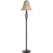 Signature 61 inch 100 watt Barclay Brass Table Lamp Portable Light
