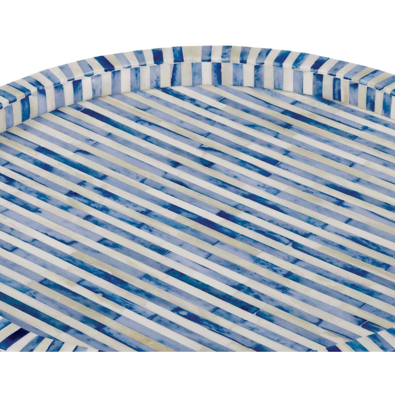 Round Natural Serving Tray, Round