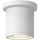 Nordic LED 4.38 inch White Exterior Ceiling