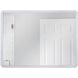 Chassis 48 X 36 inch White Illuminated Mirror, Back Lit