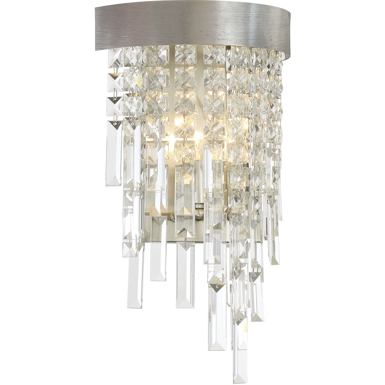 Winfield Bath Wall Light in Antique Silver