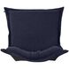 Barbet Royal Blue Chair Cover & Cushion