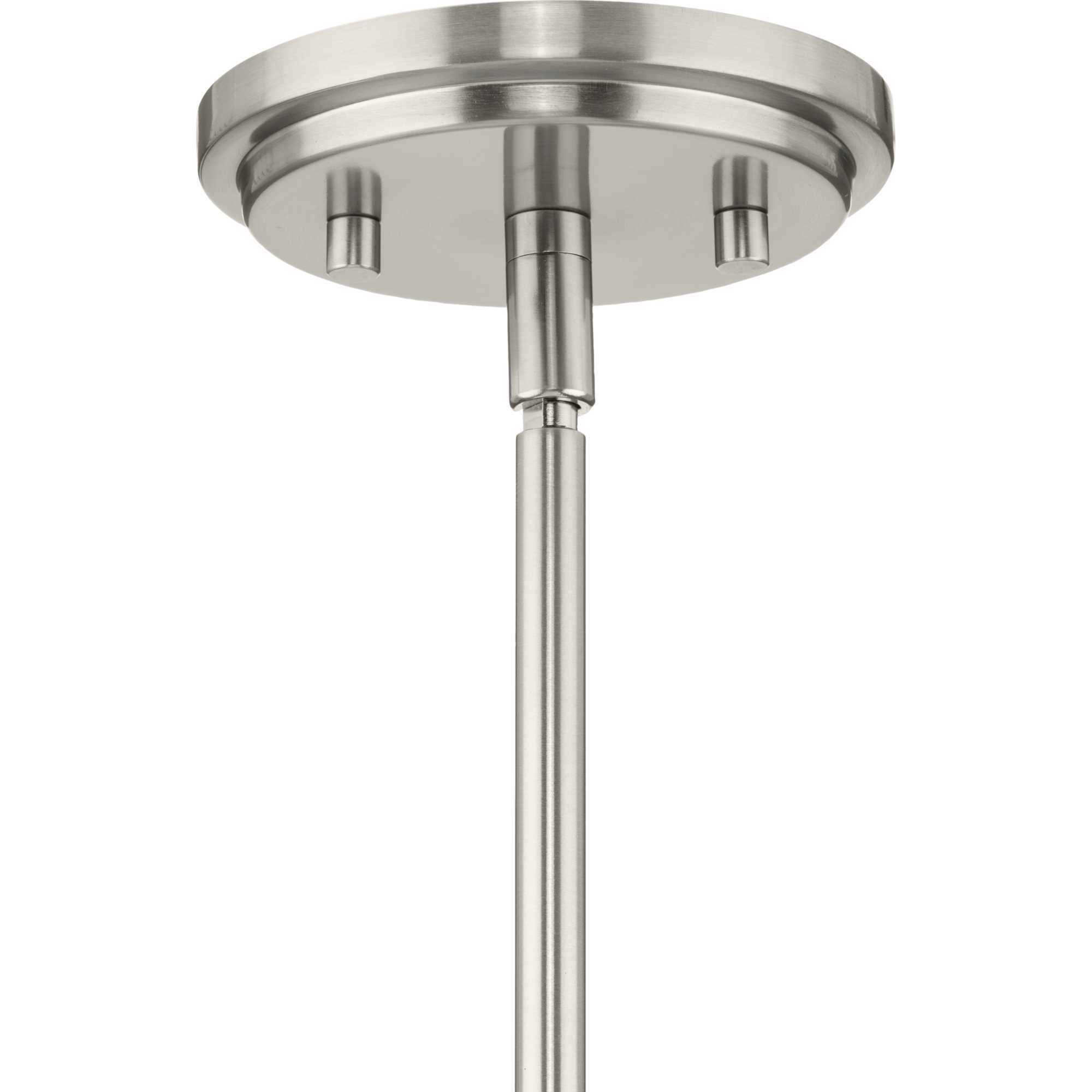 Beckner 1 Light 8 inch Brushed Nickel Pendant Ceiling Light