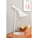 Juniper 20.3 inch 40 watt White Table Lamp Portable Light