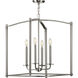 Winslett 4 Light 19.63 inch Brushed Nickel Foyer Pendant Ceiling Light
