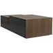 Nido 68 X 32 inch Matte Black Coffee Table