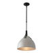 Summit 1 Light 12.8 inch Natural Iron/Soft Gold Pendant Ceiling Light - Open Box