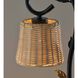 Ivy 14.75 inch 50 watt Black Candlewarmer Lamp Portable Light, Simplee Adesso