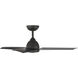 Mocha 54 inch Oil Rubbed Bronze Downrod Ceiling Fans, Smart Fan