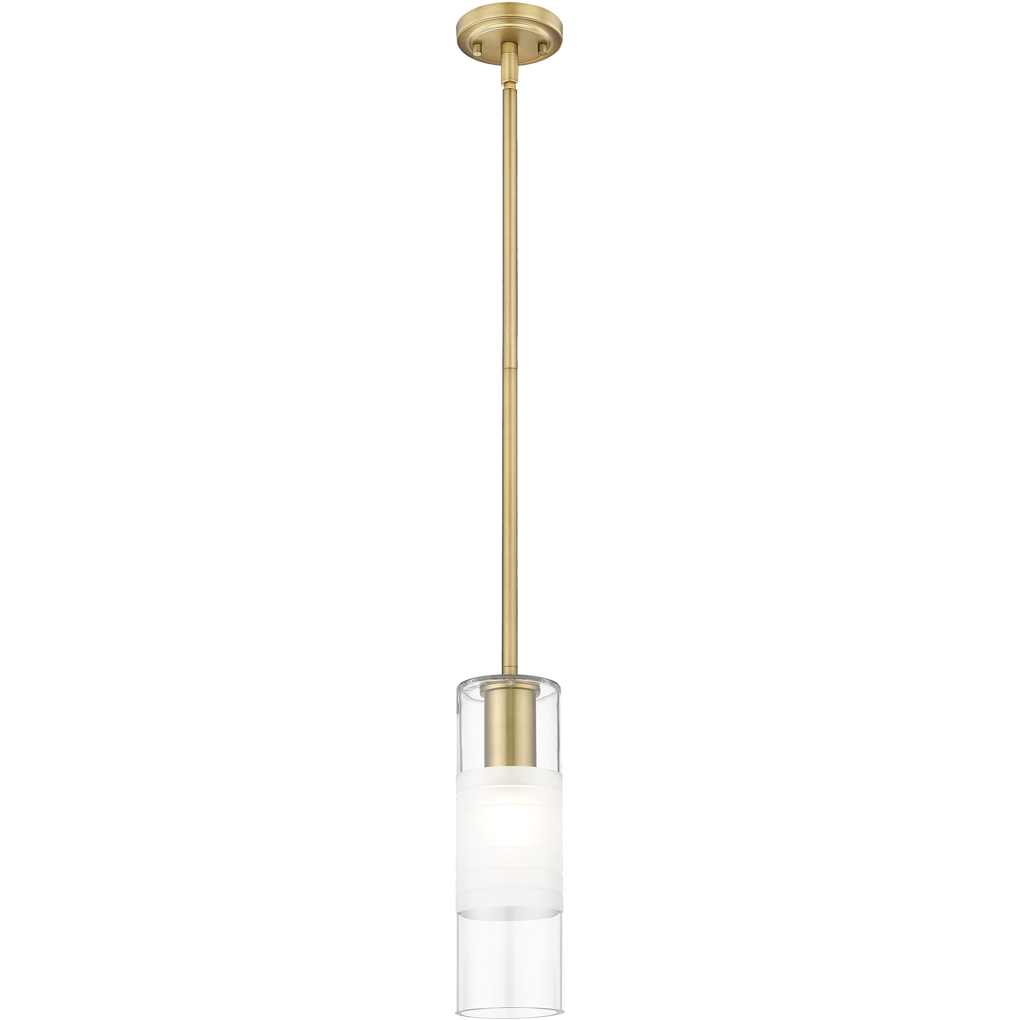 Alton 1 Light 4.75 inch Modern Gold Pendant Ceiling Light