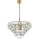Adaline 11 Light 24 inch Satin Gold Chandelier Ceiling Light