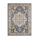 Athens 87 X 63 inch Navy/Charcoal/Butter/Ivory/Camel/Sky Blue/White Rugs, Rectangle