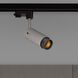 Exhaust Track 1 Light 110-120 Stone / Smoked Bronze Spotlight Ceiling Light